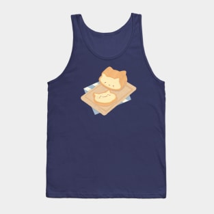 Neko Cat Toast Tank Top